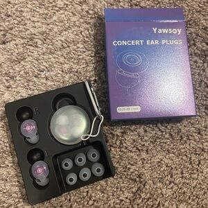 Yawsoy Concert Ear Plugs with Case